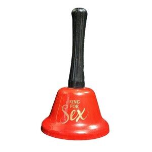 Ring for Sex Bell Novelty Adult Gag Gift Stocking Stuffer Valentine's Present
